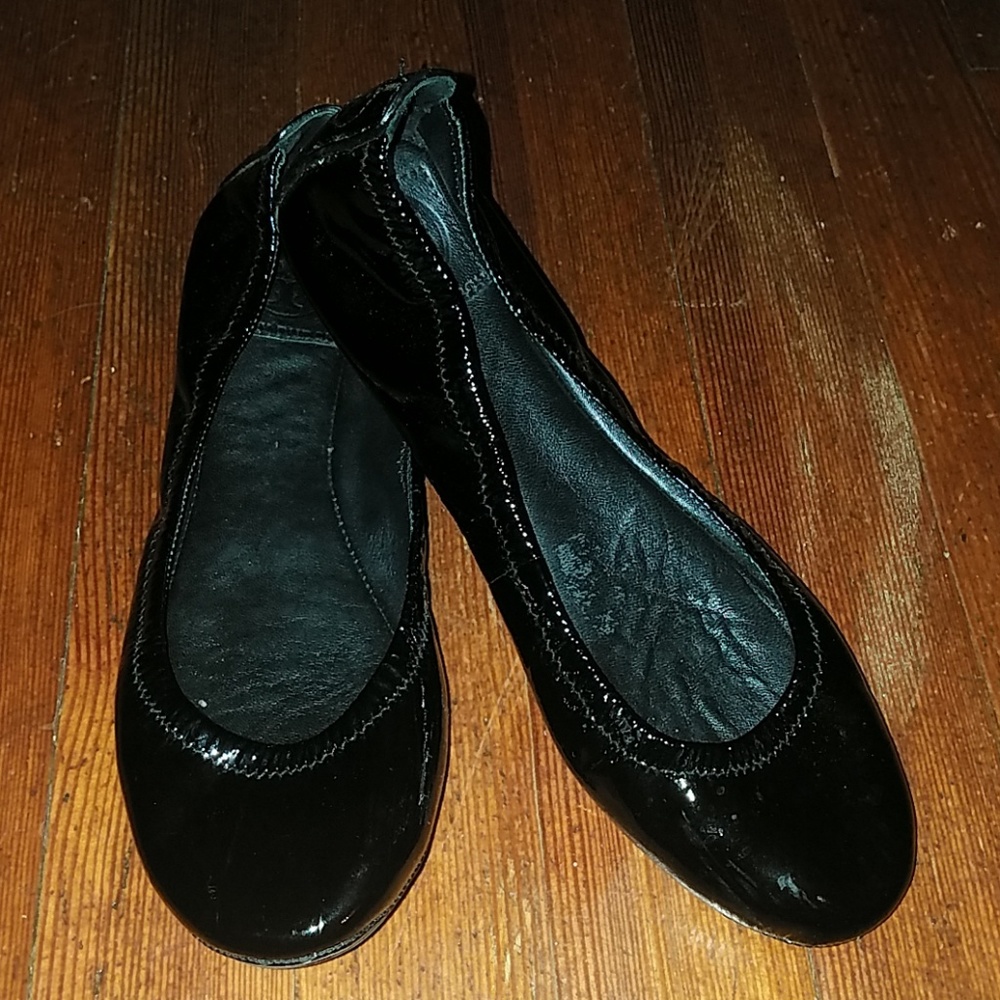 Tory Burch patent leather flats
